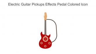 Electric Guitar Pickups Effects Pedal Colored Icon In Powerpoint Pptx Png And Editable Eps Format