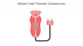 Electric Hair Trimmer Colored Icon In Powerpoint Pptx Png And Editable Eps Format