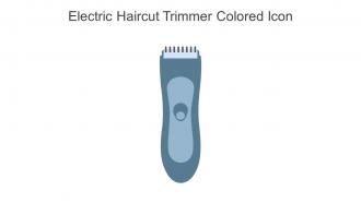 Electric Haircut Trimmer Colored Icon In Powerpoint Pptx Png And Editable Eps Format