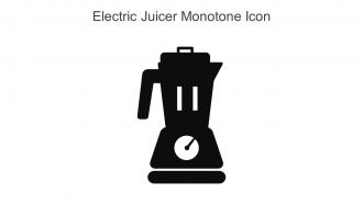 Electric Juicer Monotone Icon In Powerpoint Pptx Png And Editable Eps Format