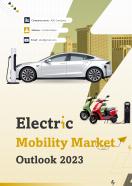 Electric Mobility Market Outlook 2023 Pdf Word Document IR V