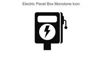 Electric Panel Box Monotone Icon In Powerpoint Pptx Png And Editable Eps Format