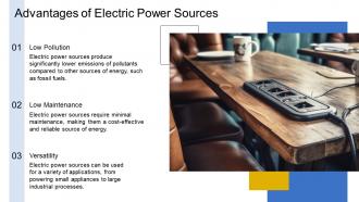 Electric Power Source Powerpoint Presentation And Google Slides ICP Ideas Attractive