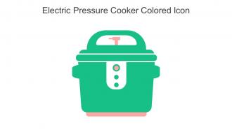 Electric Pressure Cooker Colored Icon In Powerpoint Pptx Png And Editable Eps Format