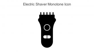 Electric Shaver Monotone Icon In Powerpoint Pptx Png And Editable Eps Format