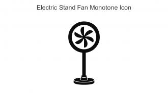 Electric Stand Fan Monotone Icon In Powerpoint Pptx Png And Editable Eps Format