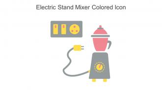 Electric Stand Mixer Colored Icon In Powerpoint Pptx Png And Editable Eps Format