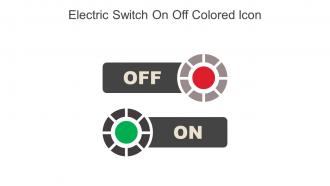 Electric Switch On Off Colored Icon In Powerpoint Pptx Png And Editable Eps Format