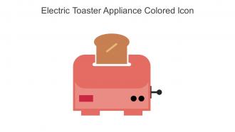 Electric Toaster Appliance Colored Icon In Powerpoint Pptx Png And Editable Eps Format