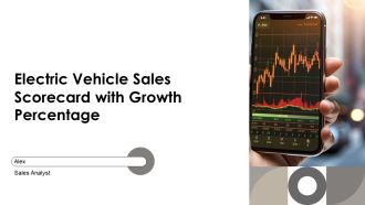 Electric Vehicle Sales Scorecard With Growth Percentage PPT Template AT
