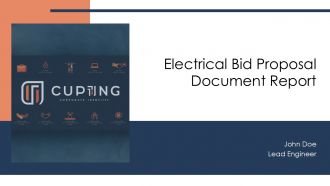 Electrical Bid Proposal Document Report PPT Guidelines AT Electrical Bid Proposal Document Report PPT Guidelines AT