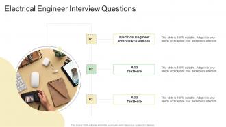 Electrical Engineer Interview Questions In Powerpoint And Google Slides Cpb