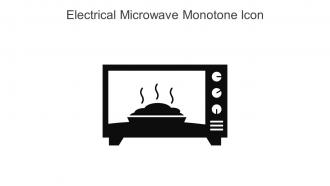 Electrical Microwave Monotone Icon In Powerpoint Pptx Png And Editable Eps Format