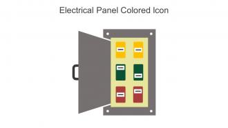 Electrical Panel Colored Icon In Powerpoint Pptx Png And Editable Eps Format