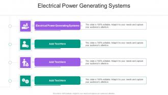 Electrical Power Generating Systems In Powerpoint And Google Slides Cpb