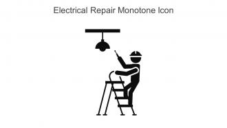 Electrical Repair Monotone Icon In Powerpoint Pptx Png And Editable Eps Format