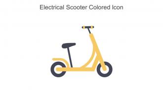 Electrical Scooter Colored Icon In Powerpoint Pptx Png And Editable Eps Format