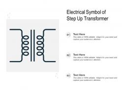 Electrical Symbol Of Step Up Transformer