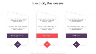 Electricity Businesses In Powerpoint And Google Slides Cpb