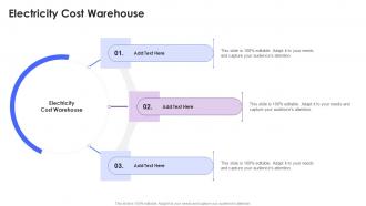 Electricity Cost Warehouse In Powerpoint And Google Slides Cpb