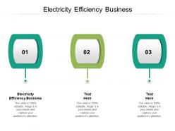 Electricity efficiency business ppt powerpoint presentation file show cpb