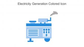 Electricity Generation Colored Icon In Powerpoint Pptx Png And Editable Eps Format