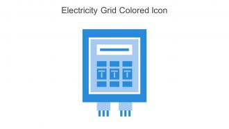 Electricity Grid Colored Icon In Powerpoint Pptx Png And Editable Eps Format