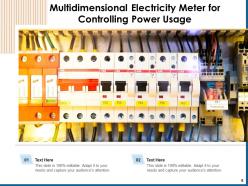 Electricity Meter Commercial Construction Installing Consumed Measuring