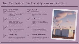 Electrocatalysis Revolutionizing Energy Conversion And Sustainable Technologies PPT Slides ACP Interactive Professional