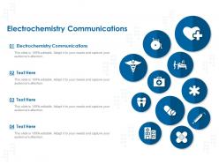 Electrochemistry communications ppt powerpoint presentation show example file