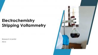 Electrochemistry Stripping Voltammetry PPT Example ACP