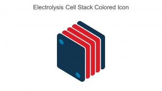 Electrolysis Cell Stack Colored Icon In Powerpoint Pptx Png And Editable Eps Format