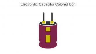 Electrolytic Capacitor Colored Icon In Powerpoint Pptx Png And Editable Eps Format