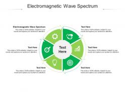 Electromagnetic wave spectrum ppt powerpoint presentation file background images cpb