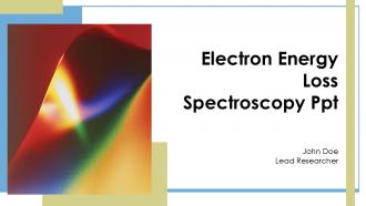 Electron Energy Loss Spectroscopy PPT Mockup ACP