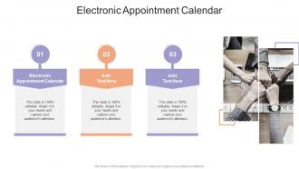 Electronic Appointment Calendar In Powerpoint And Google Slides Cpb