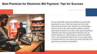 Electronic Bill Payment powerpoint presentation and google slides ICP Appealing Content Ready
