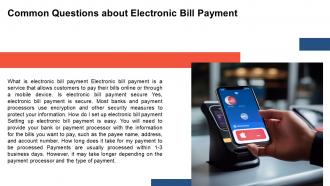 Electronic Bill Payment powerpoint presentation and google slides ICP Informative Content Ready