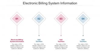 Electronic Billing System Information In Powerpoint And Google Slides Cpb