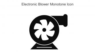 Electronic Blower Monotone Icon In Powerpoint Pptx Png And Editable Eps Format