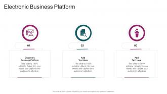 Electronic Business Platform In Powerpoint And Google Slides Cpb