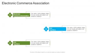 Electronic Commerce Association In Powerpoint And Google Slides Cpb