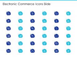Electronic commerce icons slide ppt powerpoint presentation portfolio ideas