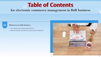 Electronic Commerce Management In B2B Business Powerpoint Presentation Slides Analytical Graphical
