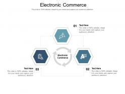 Electronic commerce ppt powerpoint presentation portfolio model cpb