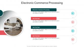 Electronic Commerce Processing In Powerpoint And Google Slides Cpb