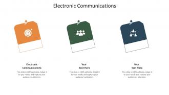 Electronic Communications Ppt Powerpoint Presentation Model Tips Cpb