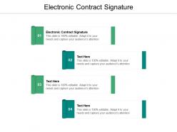Electronic contract signature ppt powerpoint presentation pictures show cpb