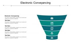 Electronic conveyancing ppt powerpoint presentation icon information cpb