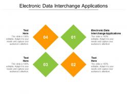 Electronic data interchange applications ppt powerpoint presentation infographics cpb